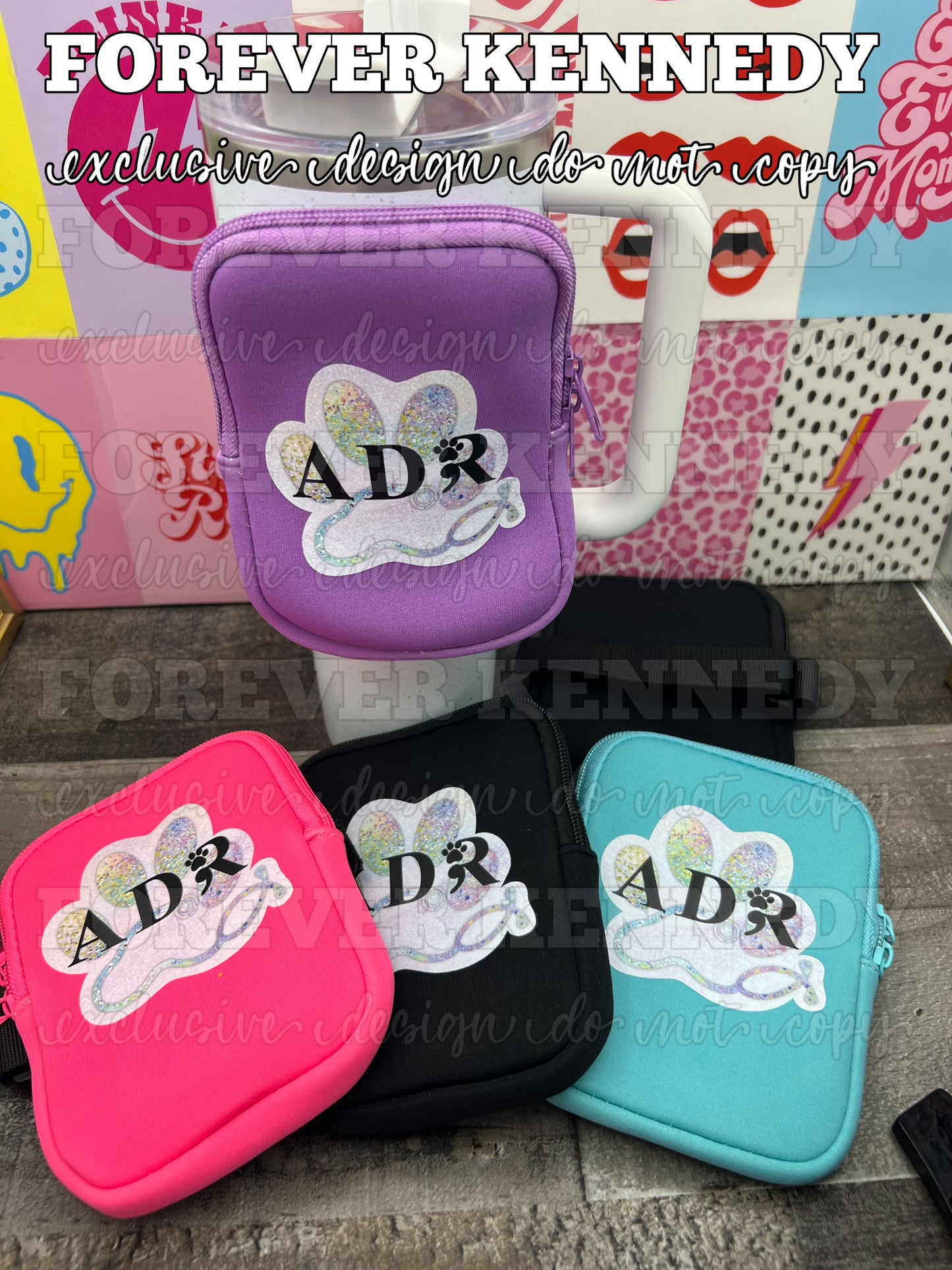 (MTO) Tumbler Bag with zipper: EXCLUSIVE DESIGN ADR