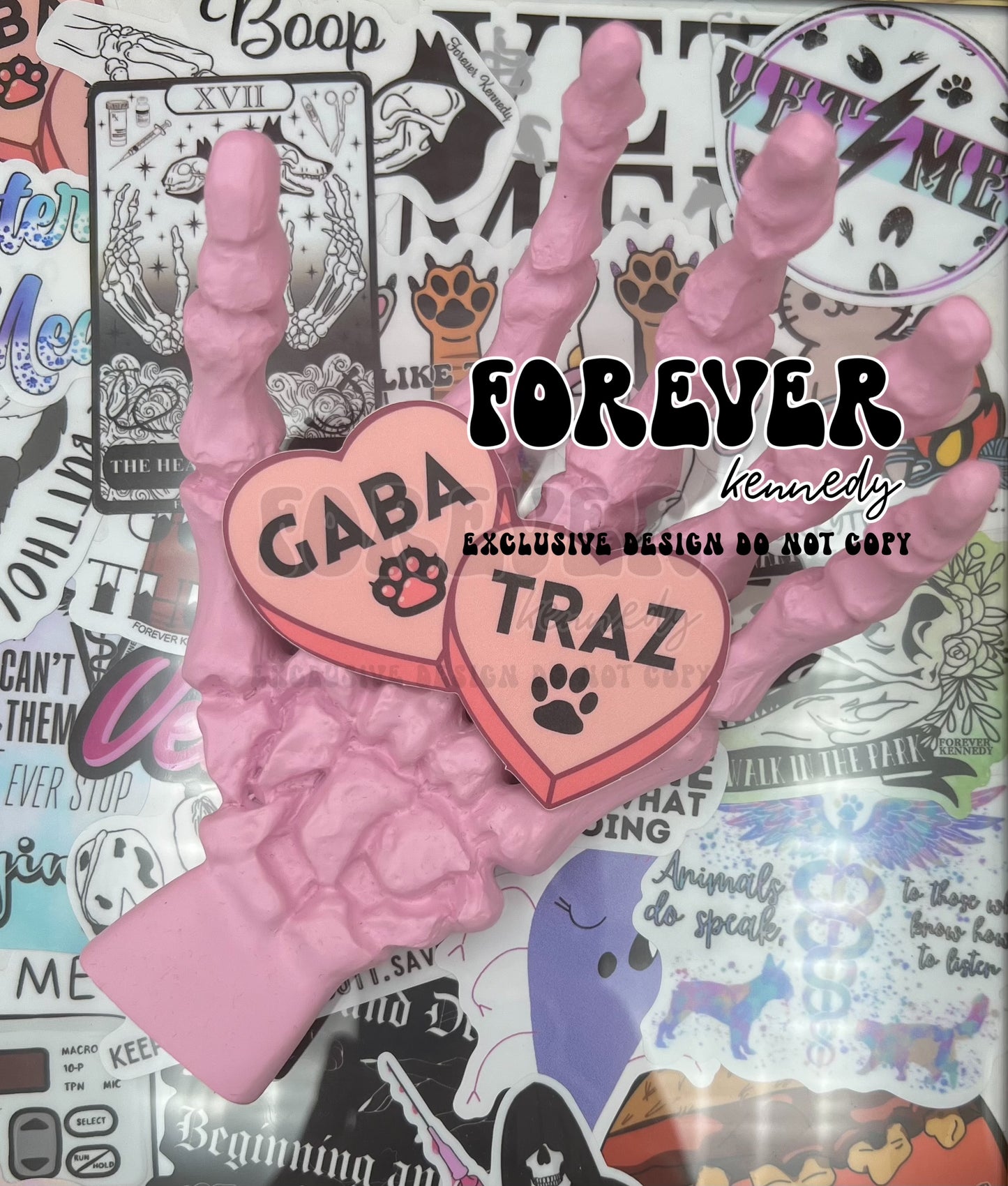 (RTS) Vinyl Sticker: EXCLUSIVE Gaba / Traz