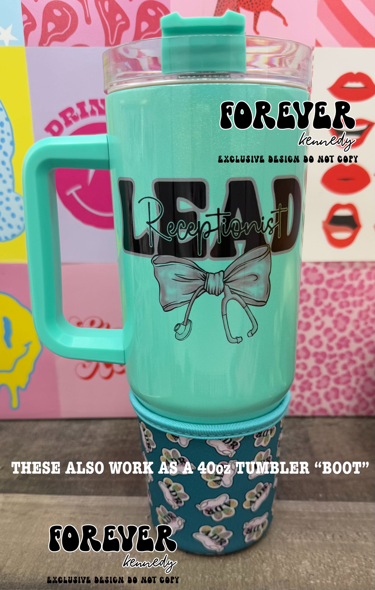 (RTS) Drink Sleeve: EXCLUSIVE DESIGN ADR Stethoscope