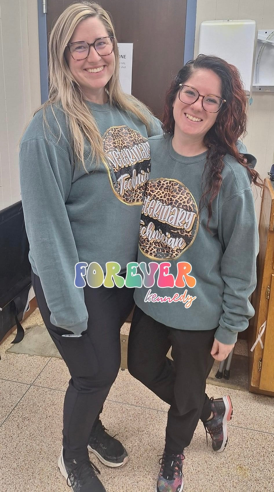 (MTO) Pick your Apparel: Veterinary Technician (cheetah)