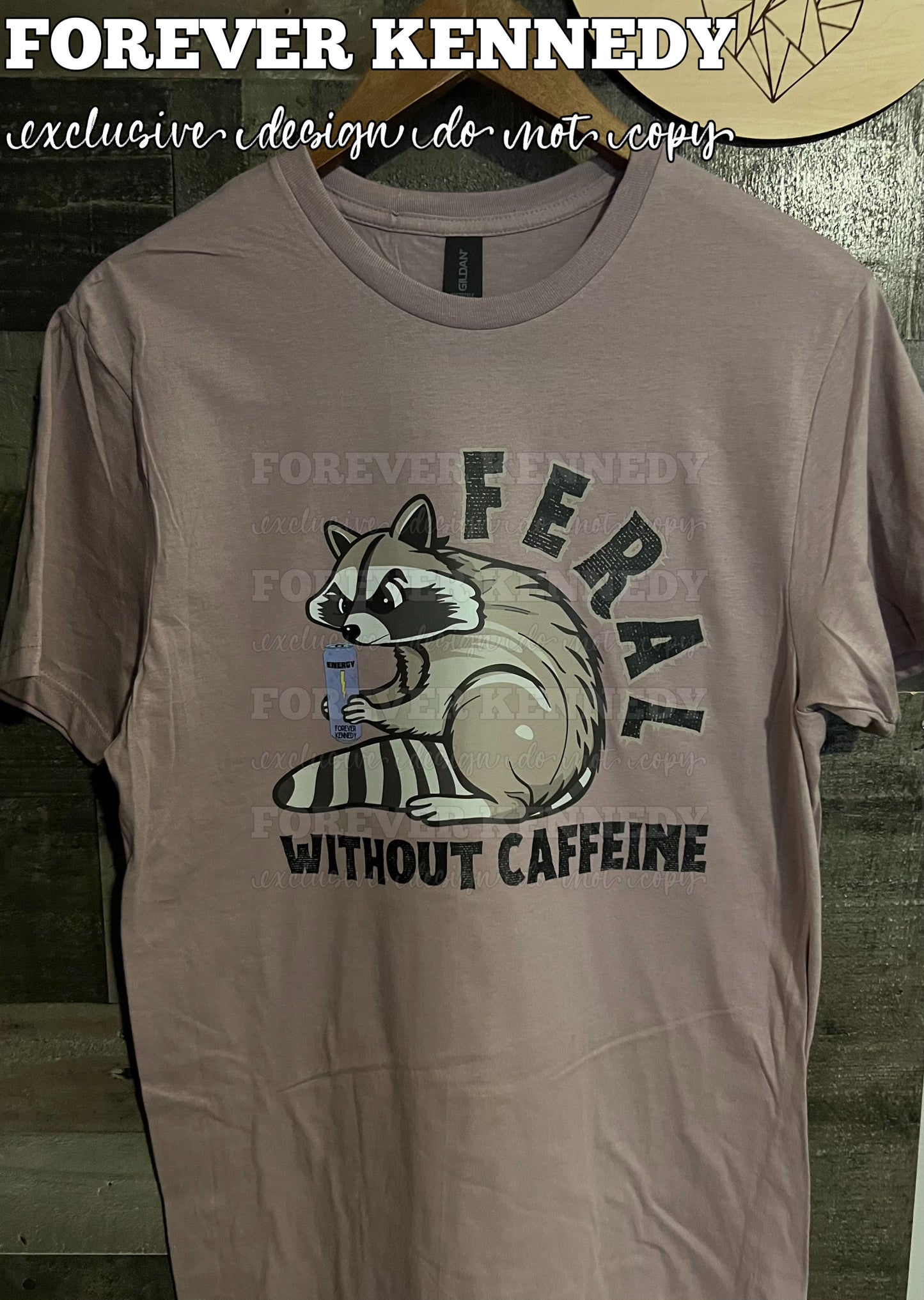 (MTO) CHOOSE YOUR APPAREL STYLE: EXCLUSIVE Feral without caffeine