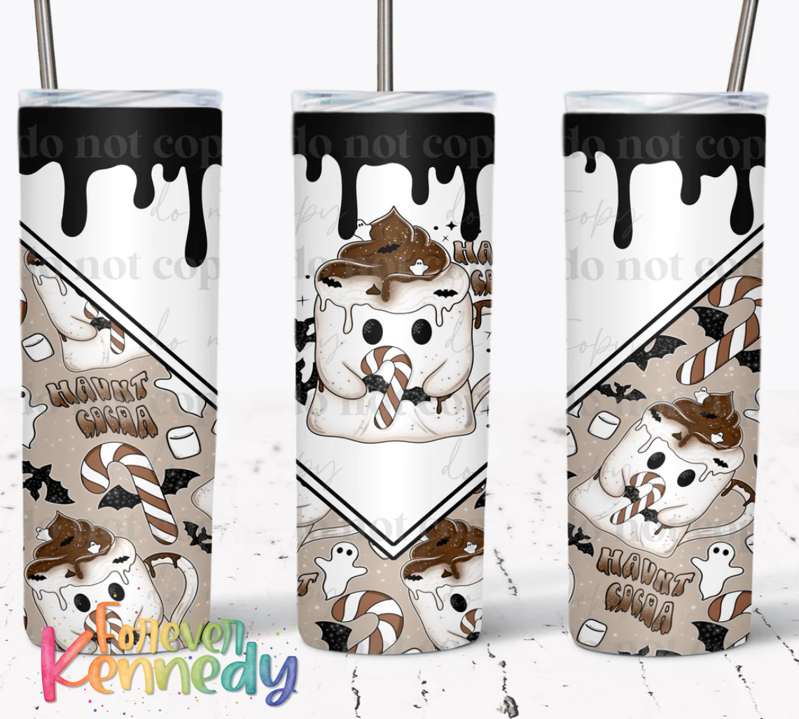 (MTO) 20oz Tumbler: Haunt cocoa