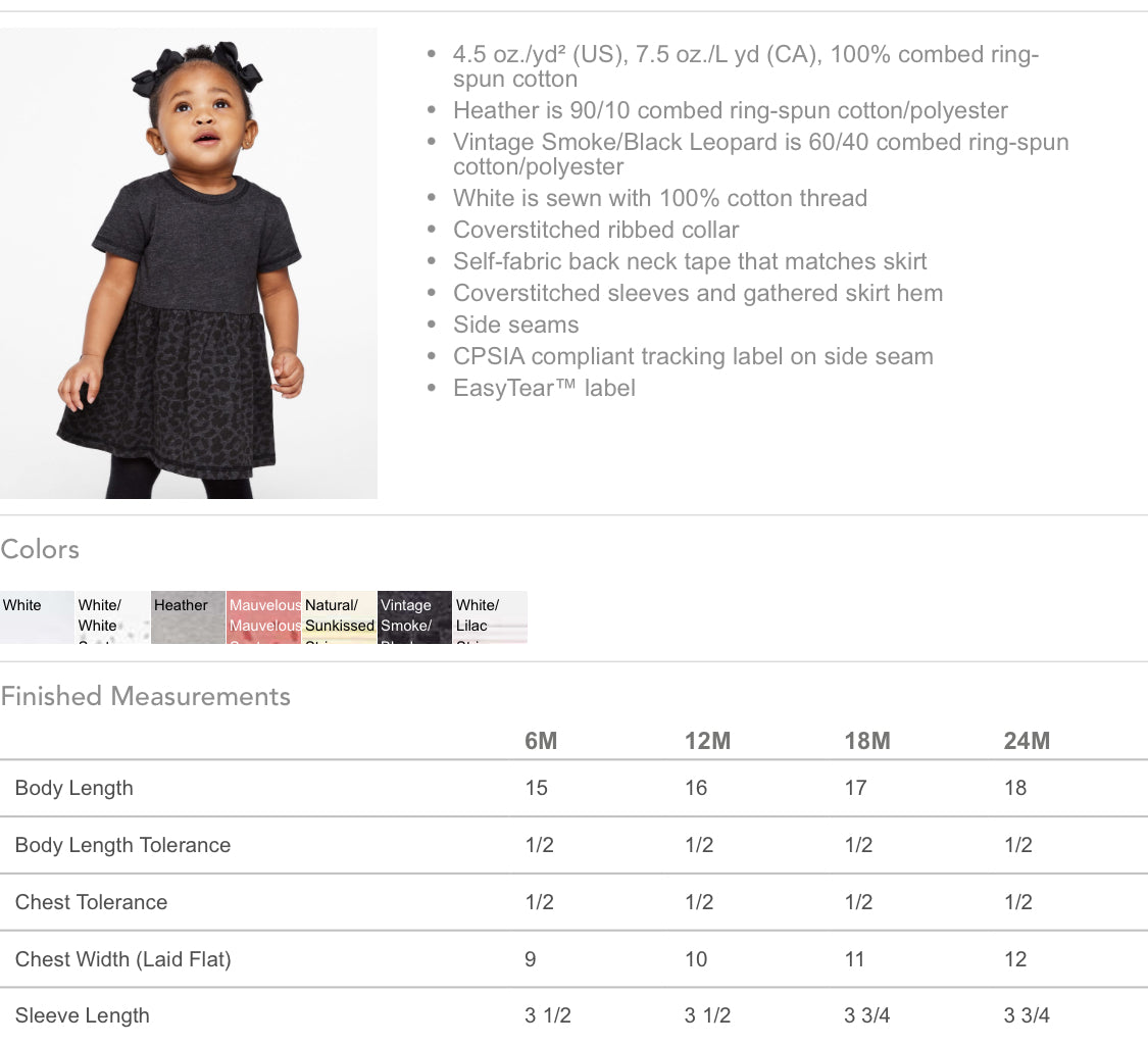 (MTO APPAREL) YOUTH DRESS: EXCLUSIVE DESIGN Dinosaur Fossils