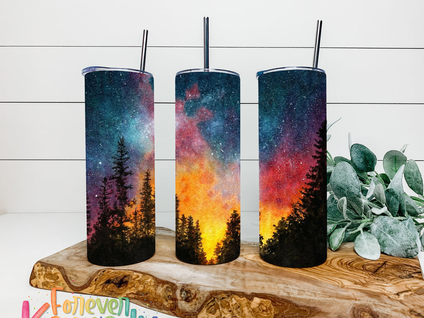 (MTO) 20oz Tumbler: Night sky
