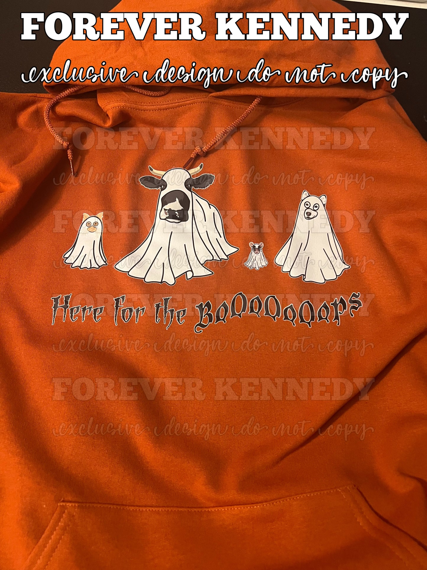 (MTO) Pick Your Apparel: EXCLUSIVE / Here for the Boops Ghost Animals