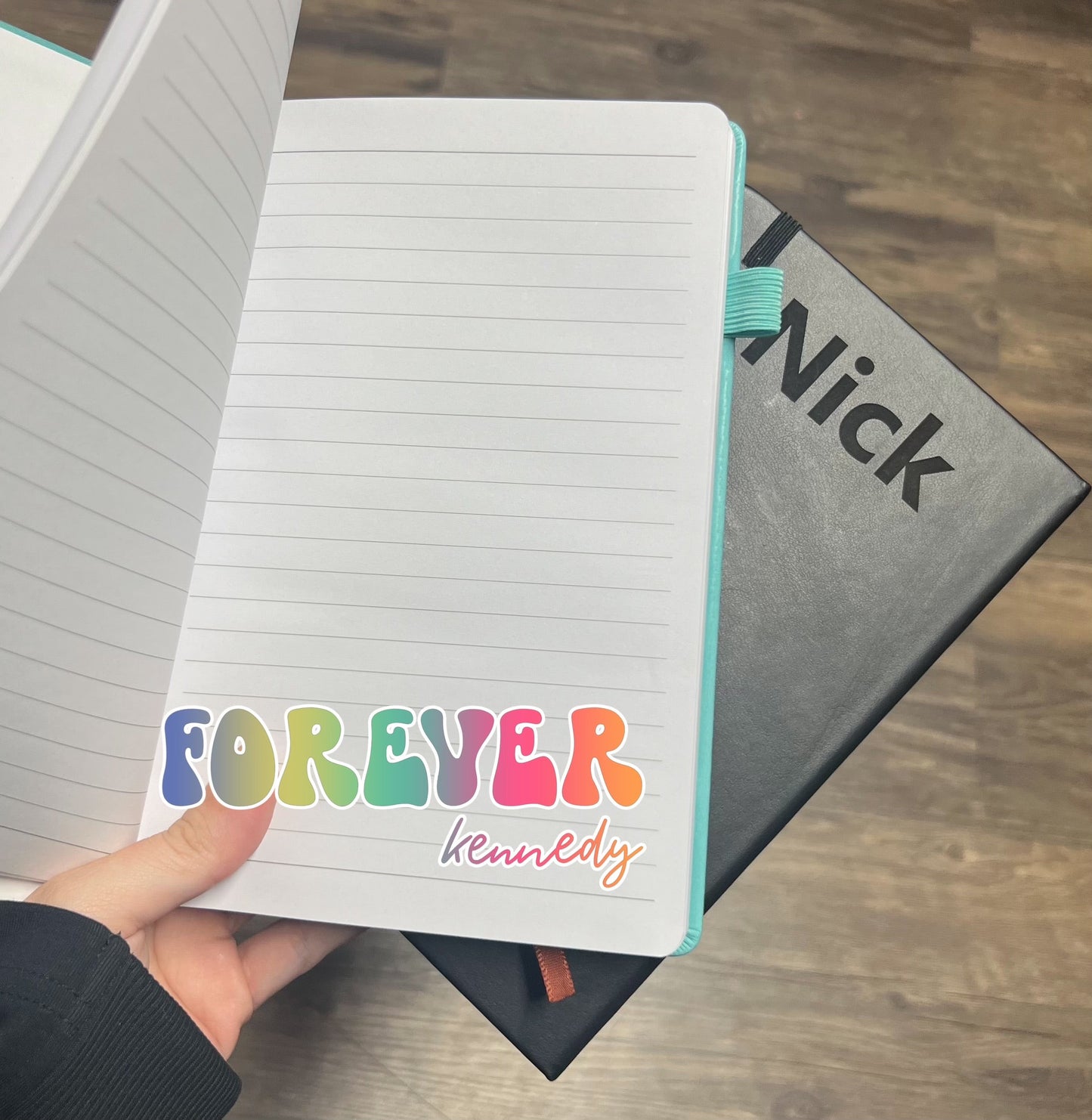 (MTO) A5 Engraved Notebook: EXCLUSIVE DESIGN Vet Med is better with you in it