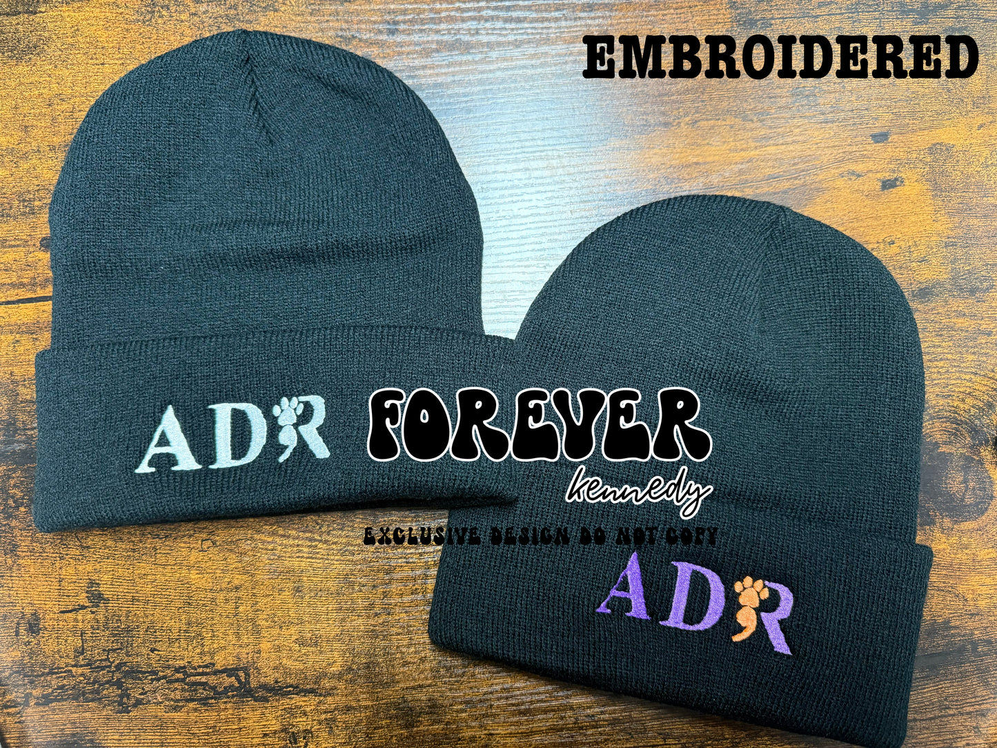 (MTO) Beanie (embroidery) EXCLUSIVE DESIGN ADR