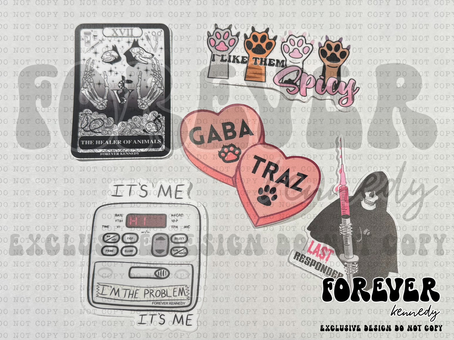 (RTS) Vinyl Sticker: EXCLUSIVE DESIGN Best Sellers Sticker Pack of 5