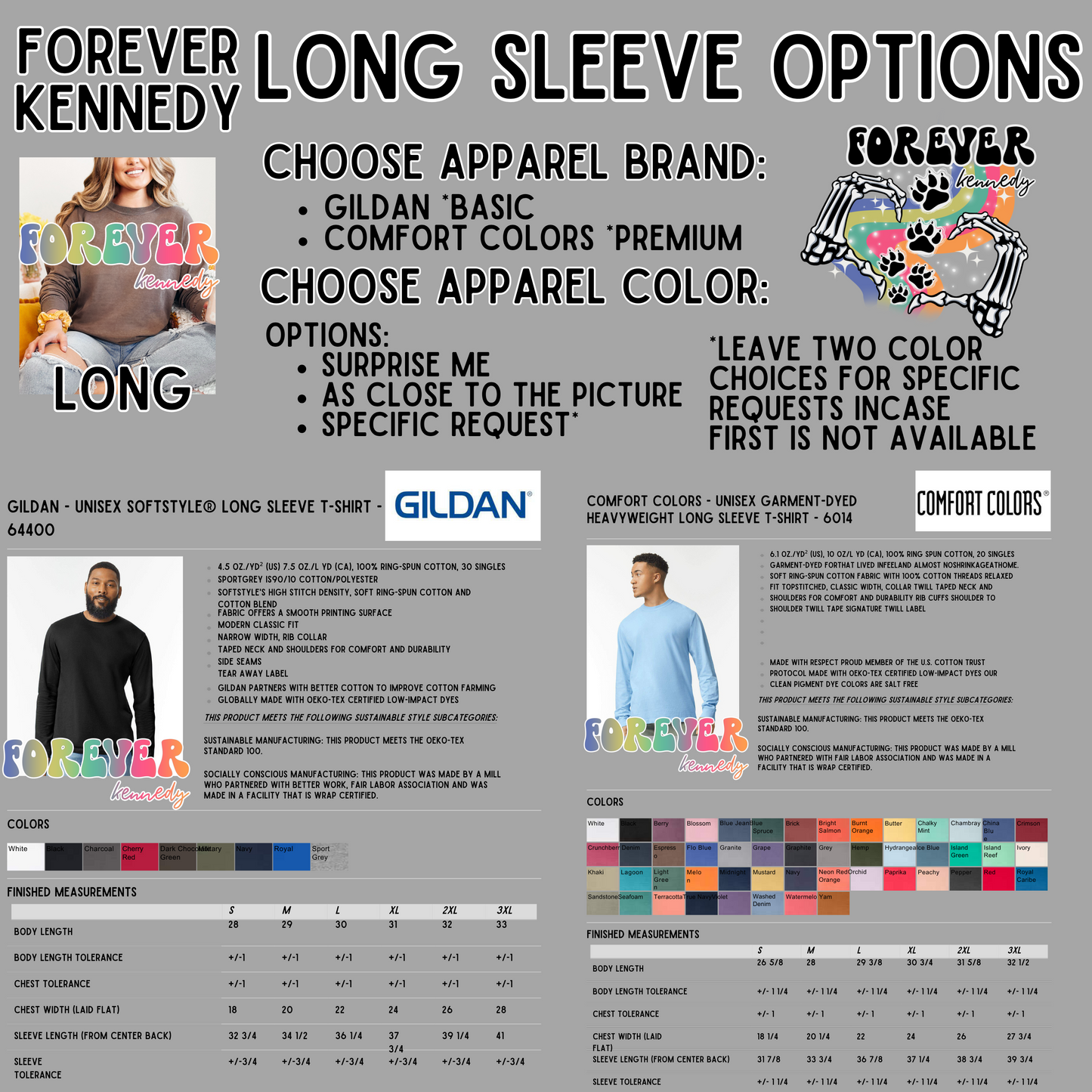 (MTO APPAREL) * CHOOSE STYLE / COLOR: EXCLUSIVE DESIGN Paws & Healing