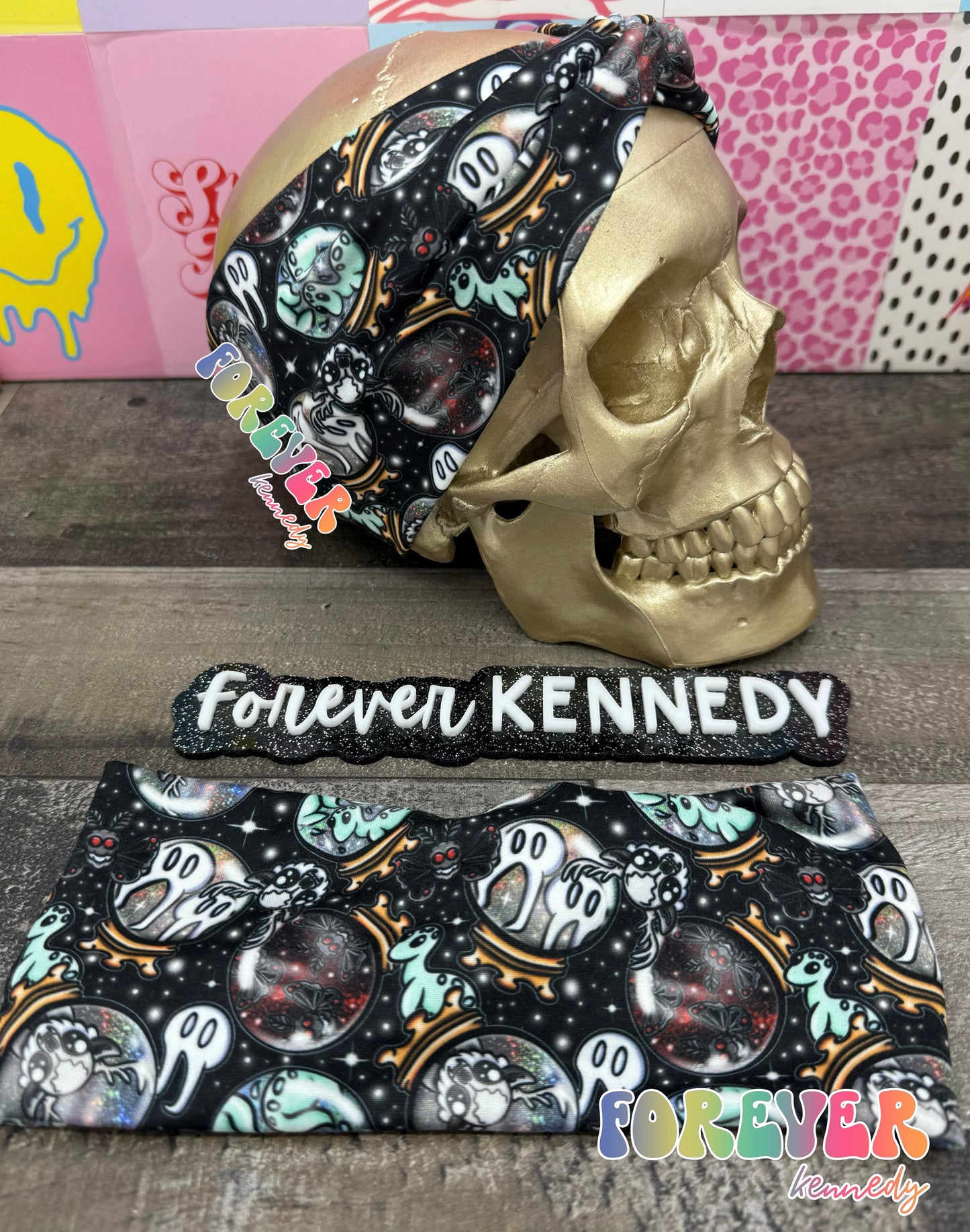 (RTS) Twist Headband: Crystal Ball Cryptids