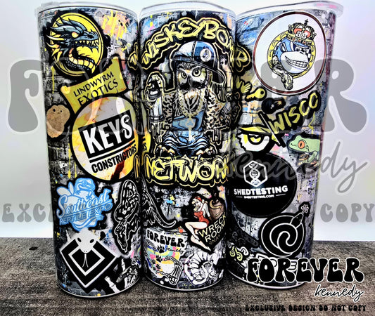 (MTO) CHOOSE DRINKWARE: EXCLUSIVE DESIGN Wiskey Bomb Network