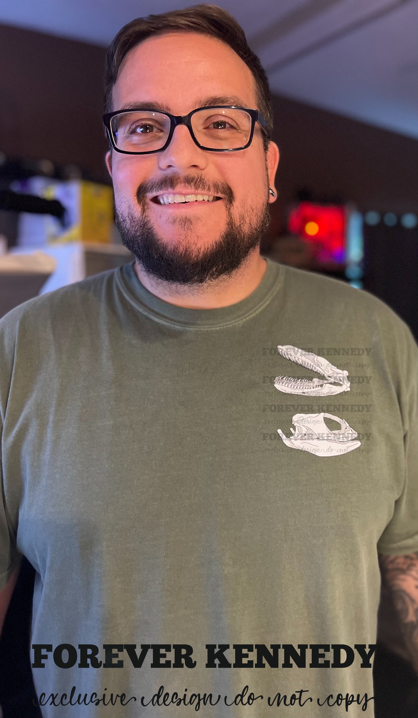 (MTO) EXCLUSIVE Pick your Apparel: Reptile Tarot Skulls