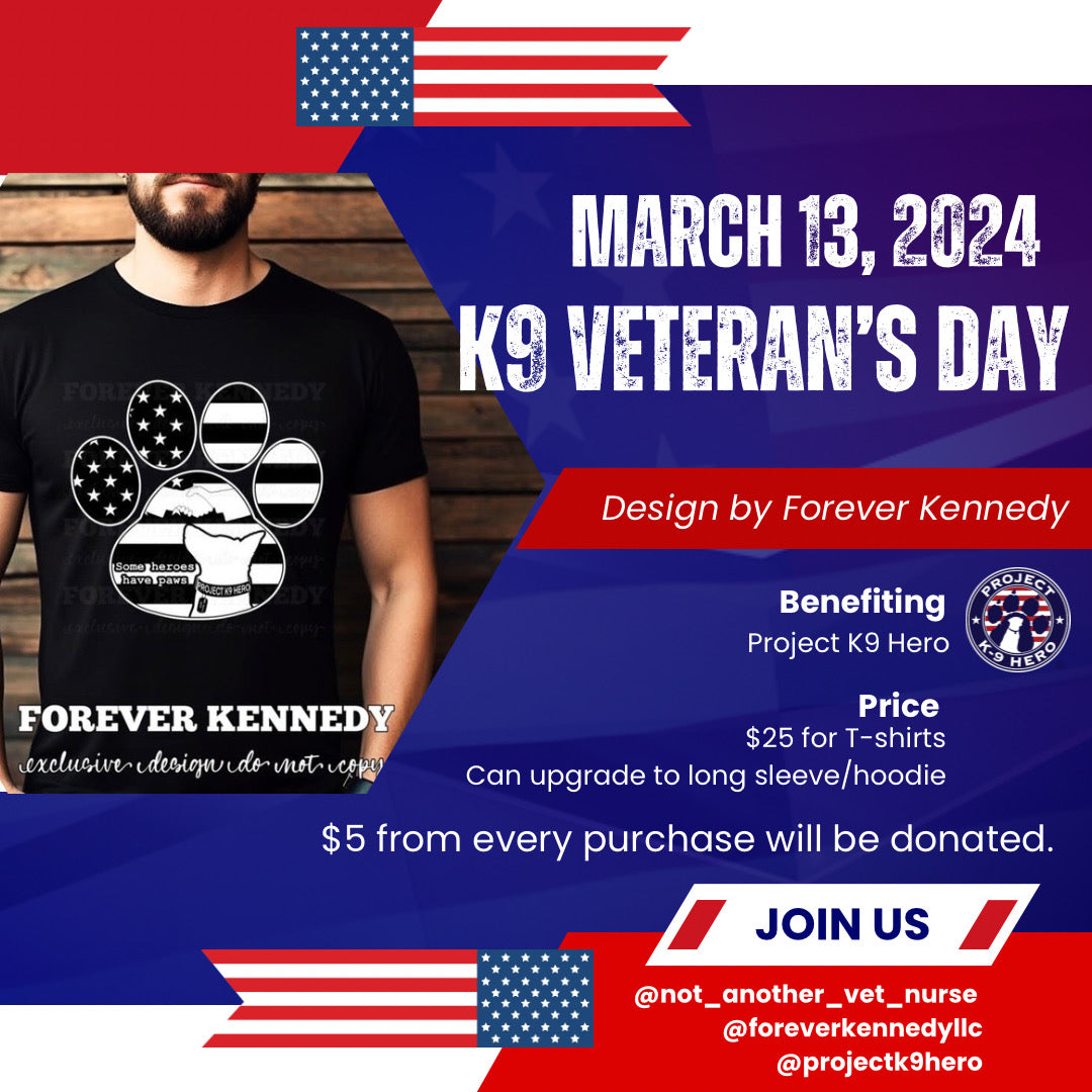 (MTO) Pick Your Apparel: Project K9 Hero Fundraisier