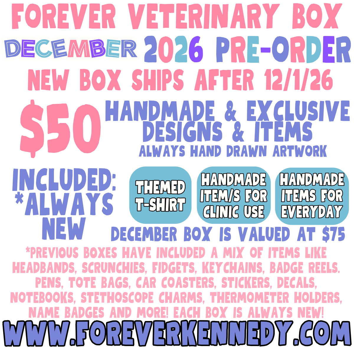 FOREVER VETERINARY BOX - DECEMBER 2026