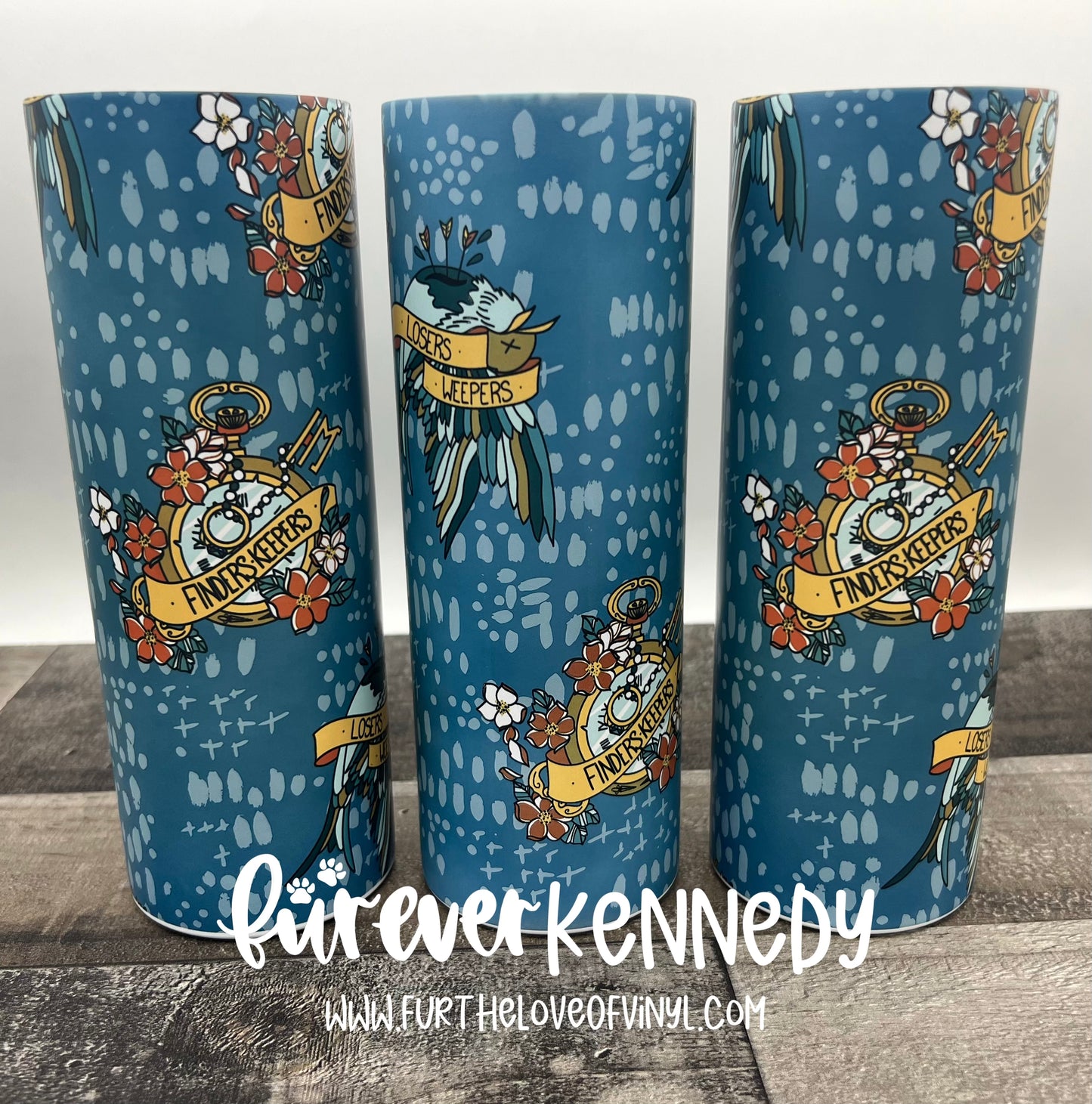 (MTO) Sub Tumbler: Tattoo Finders Keepers Losers Weepers