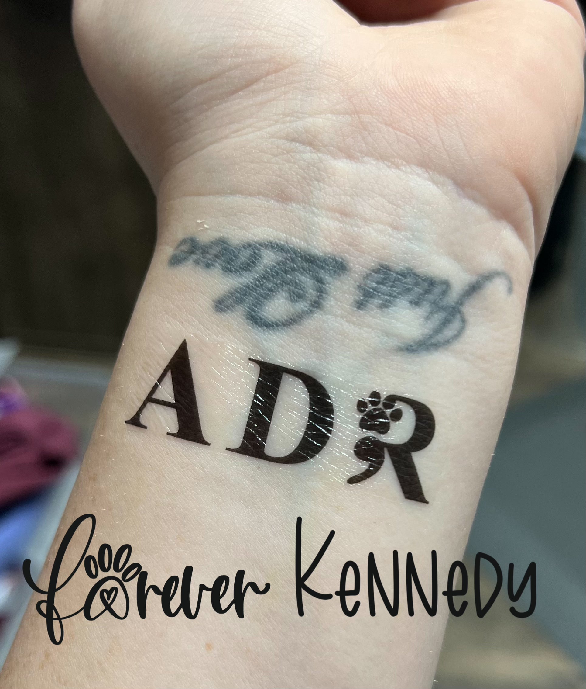 (RTS) Temporary Tattoo Veterinary/ ADR Furever Kennedy