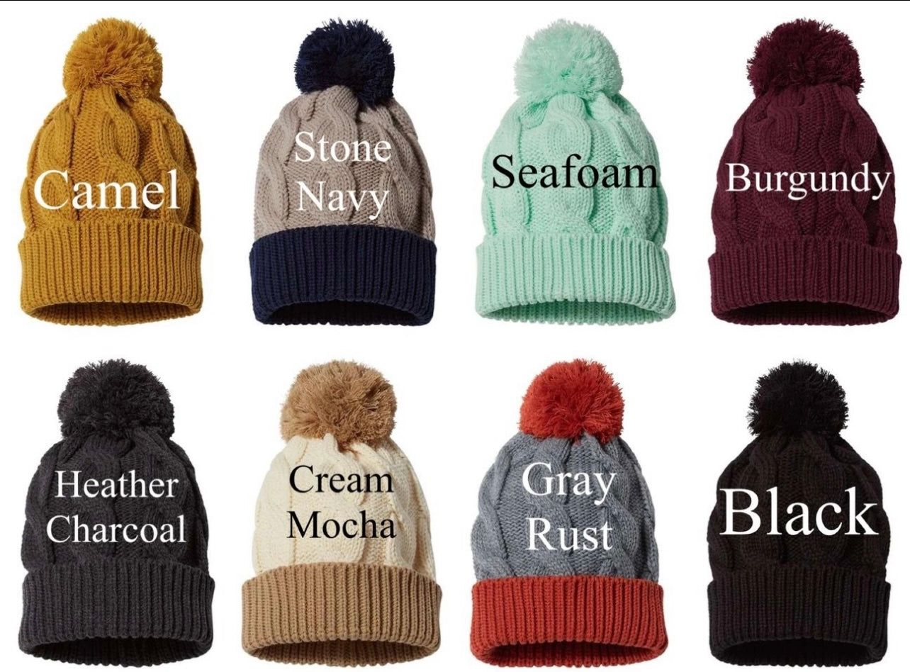 (PO) Beanie with pom / I’m so fucking cold