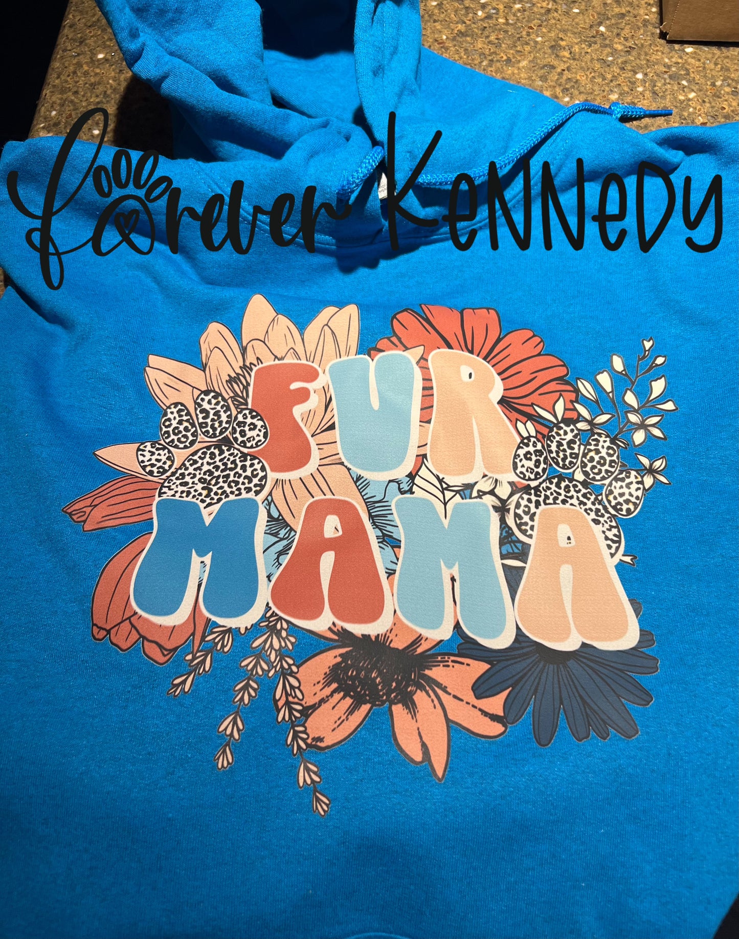 (MTO) Pick your Apparel: Fur Mama (Floral)