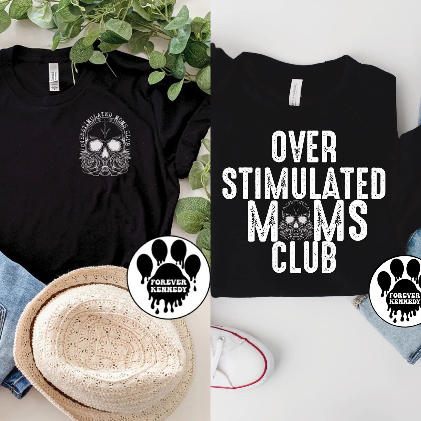 (MTO) Pick Your Apparel: Overstimulated (Front and Back)