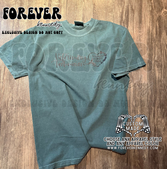 (MTO APPAREL) * CHOOSE STYLE: EXCLUSIVE DESIGN Veterinary Technician 🖤