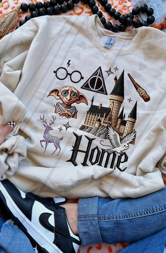 MADE TO ORDER APPAREL - FANDOM * LIMITED * Home (faux embroidery)