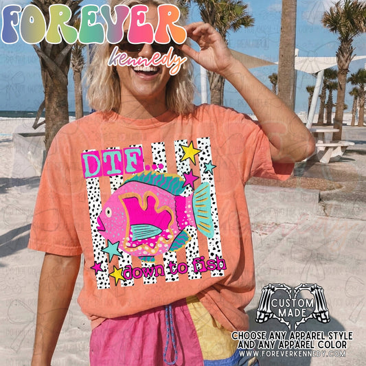 MADE TO ORDER APPAREL -  Down to fish