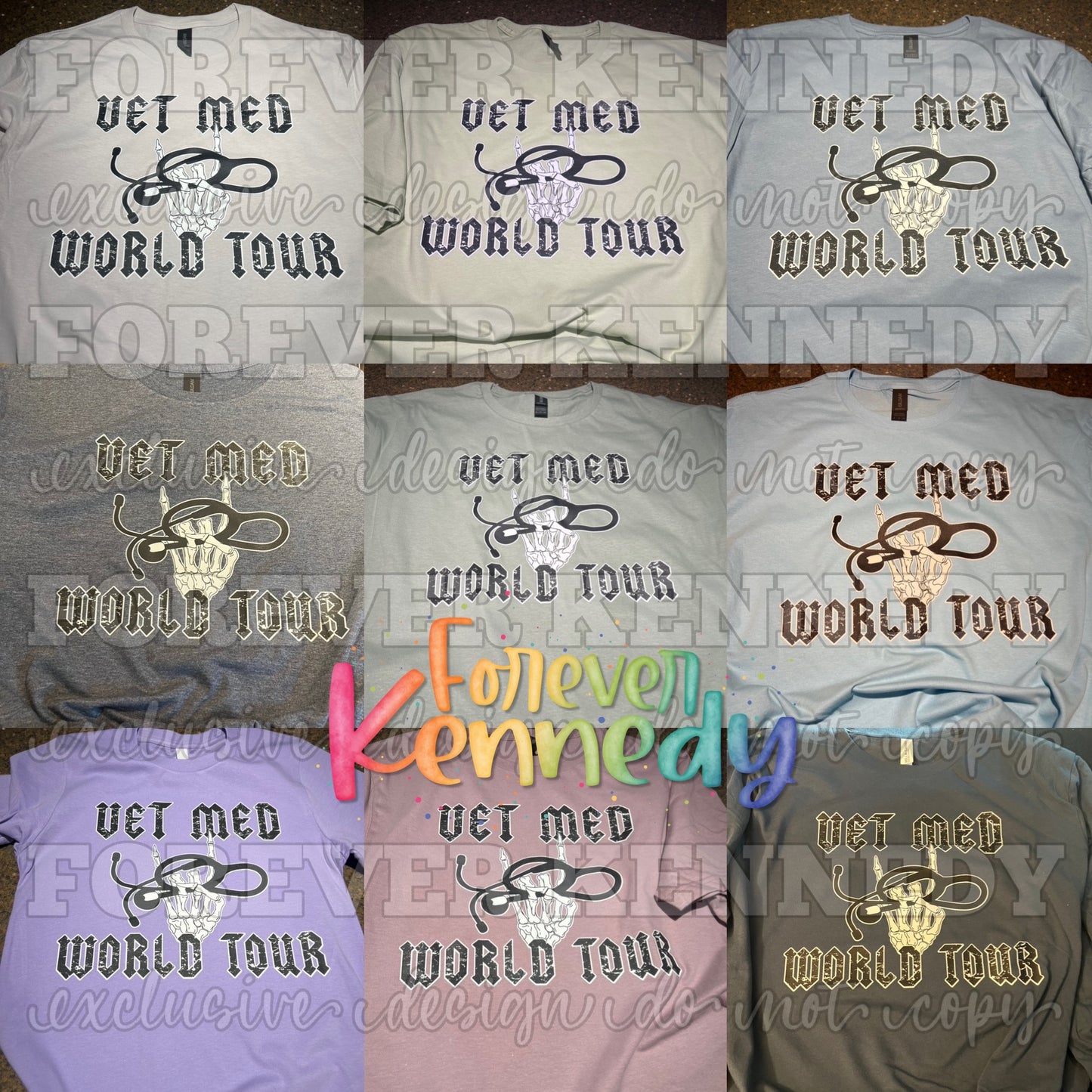 (MTO) EXCLUSIVE Pick your Apparel: Vet Med World Tour