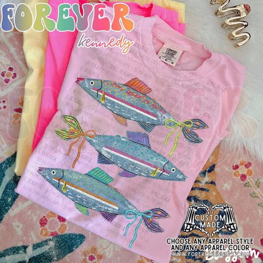 MADE TO ORDER APPAREL -  Bow Denim Fish