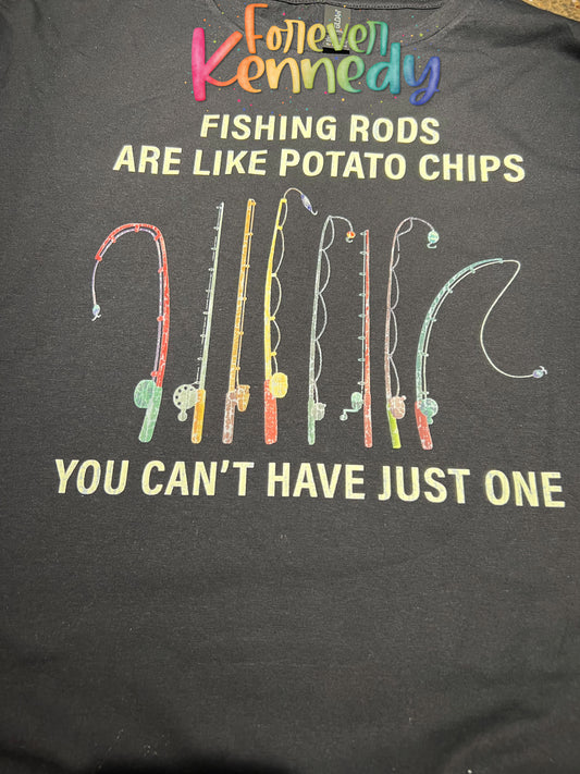 (MTO) Pick your Apparel: Fishing rods are like potato chips