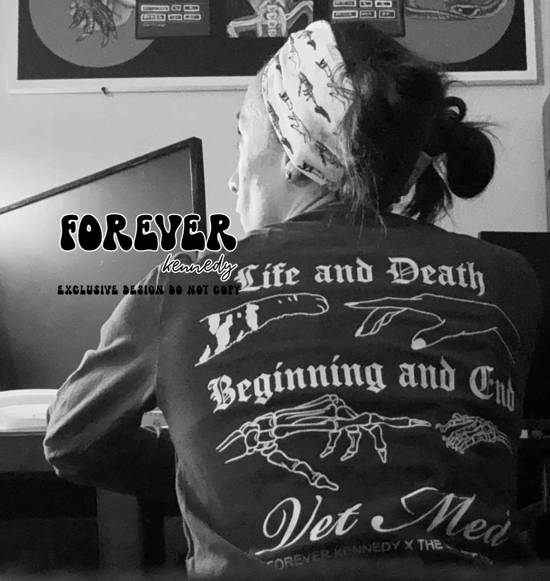 (MTO APPAREL) * CHOOSE STYLE: EXCLUSIVE DESIGN Life and Death *front/back design*