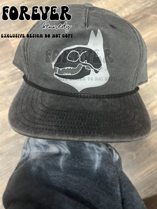 (READY TO SHIP) Legacy Hat: Cat Skull