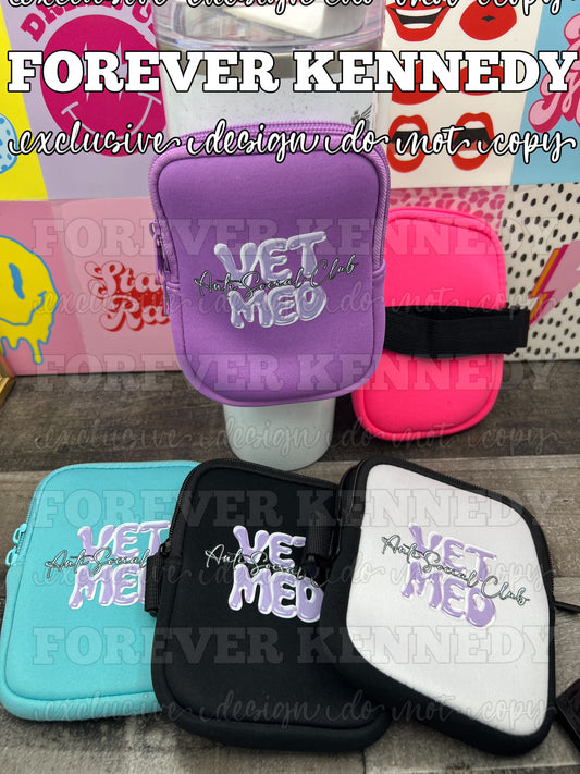 (MTO) Tumbler Bag with zipper: EXCLUSIVE DESIGN Anti-Social Vet Med Club