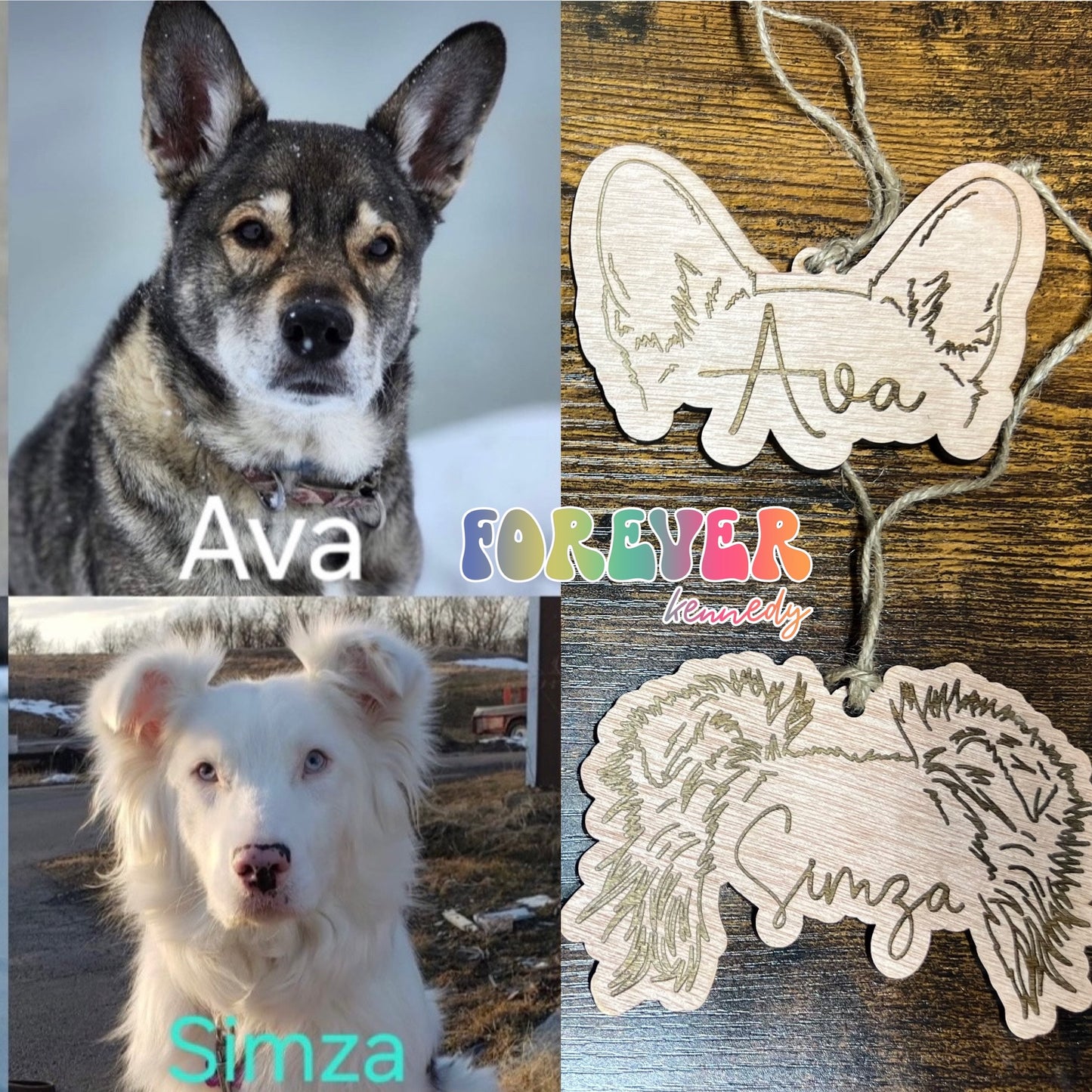 (PO) Ornament: Custom Pet Ears