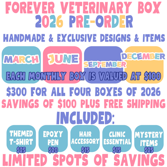 FOREVER VETERINARY - 2026 PRE-ORDER SAVINGS