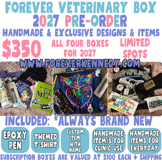 FOREVER VETERINARY - 2027 PRE-ORDER SAVINGS Veterinary Box
