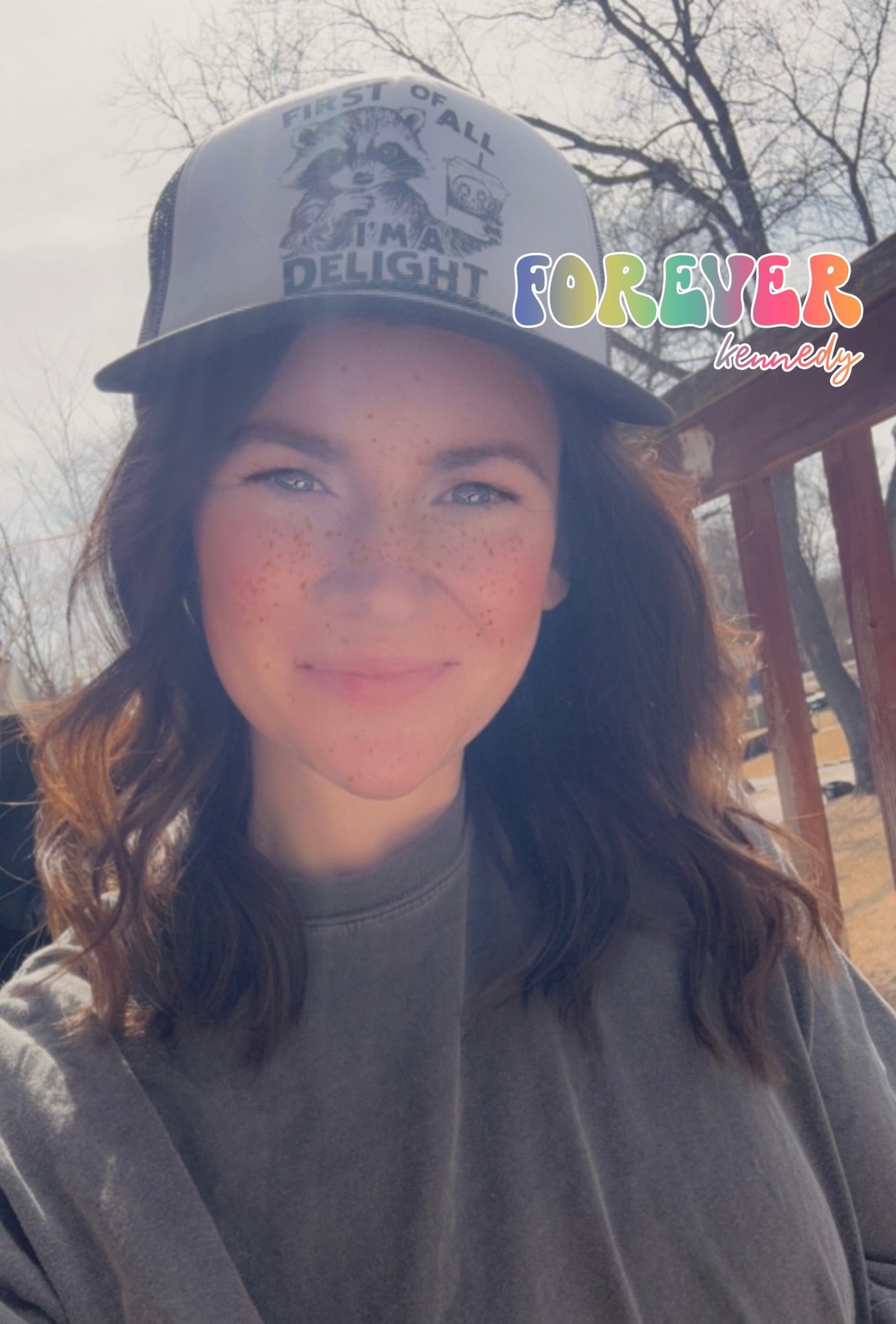 (READY TO SHIP) TRUCKER HAT I’m a delight