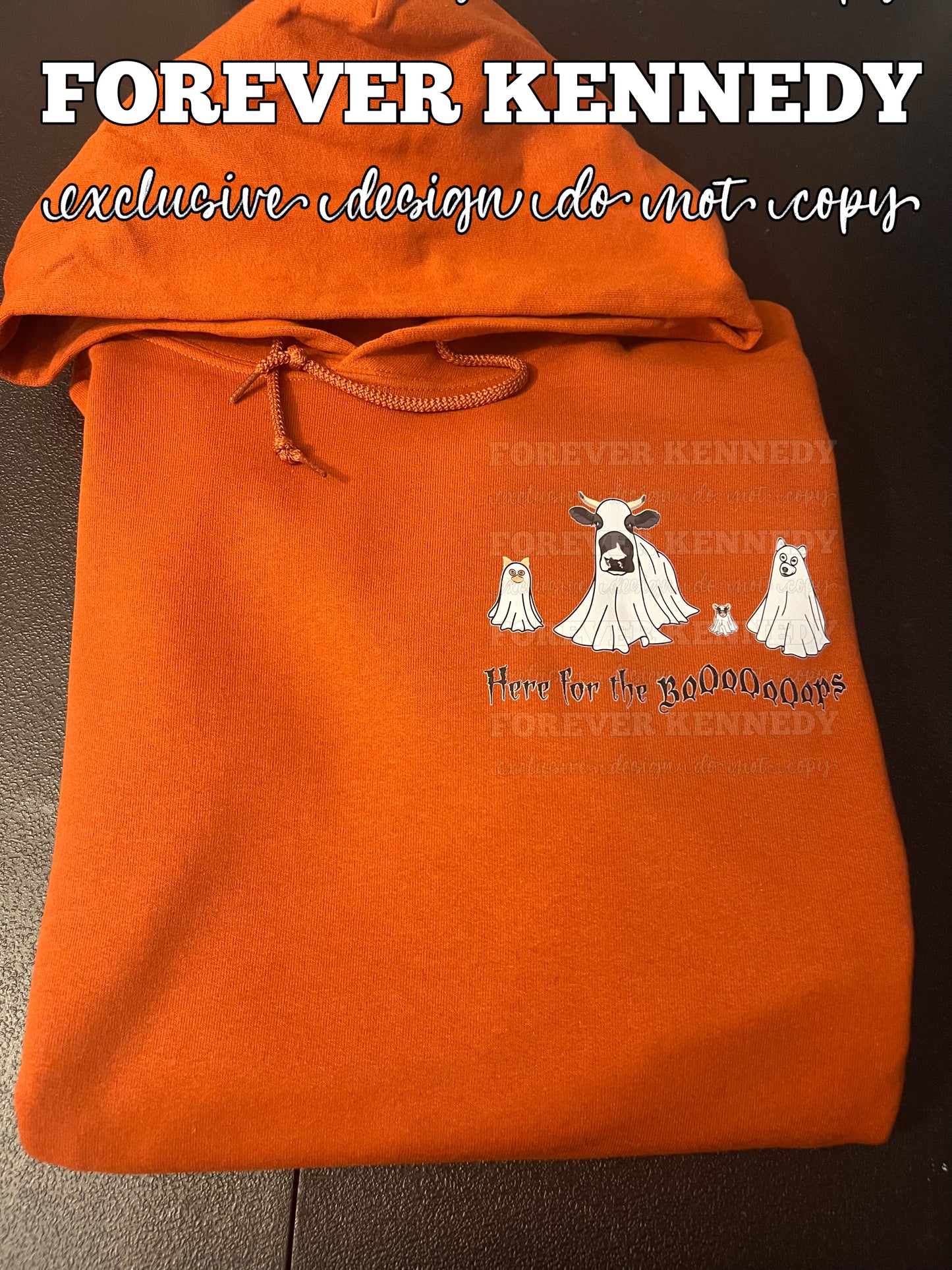 (MTO) Pick Your Apparel: EXCLUSIVE / (FRONT AND BACK) Here for the Boops Ghost Animals