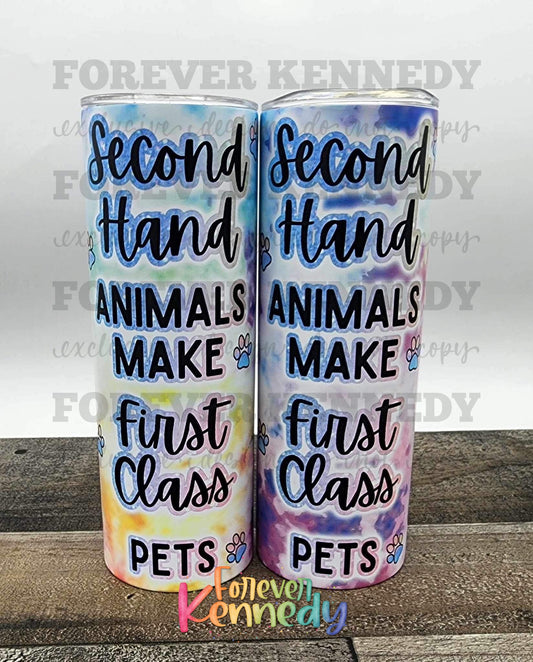 (MTO) EXCLUSIVE Sub Tumbler: Second hand animals (colorful version)