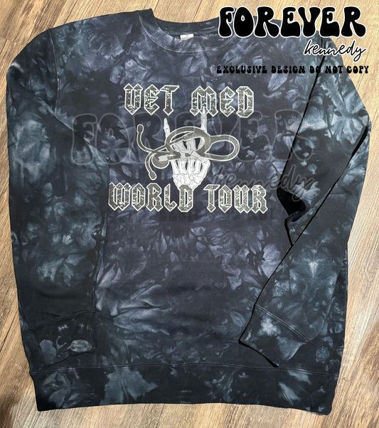 (MTO) EXCLUSIVE Crewneck Sweatshirt: Vet Med World Tour