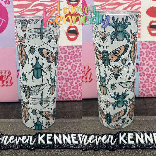 (MTO) 20oz Tumbler *choose style*: Bugs and insects