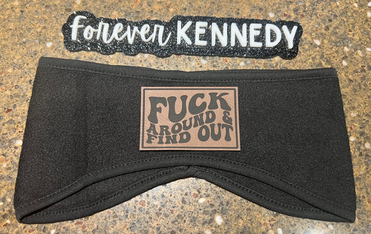 (PO) Ear Warmer Headband: Fuck around and find out