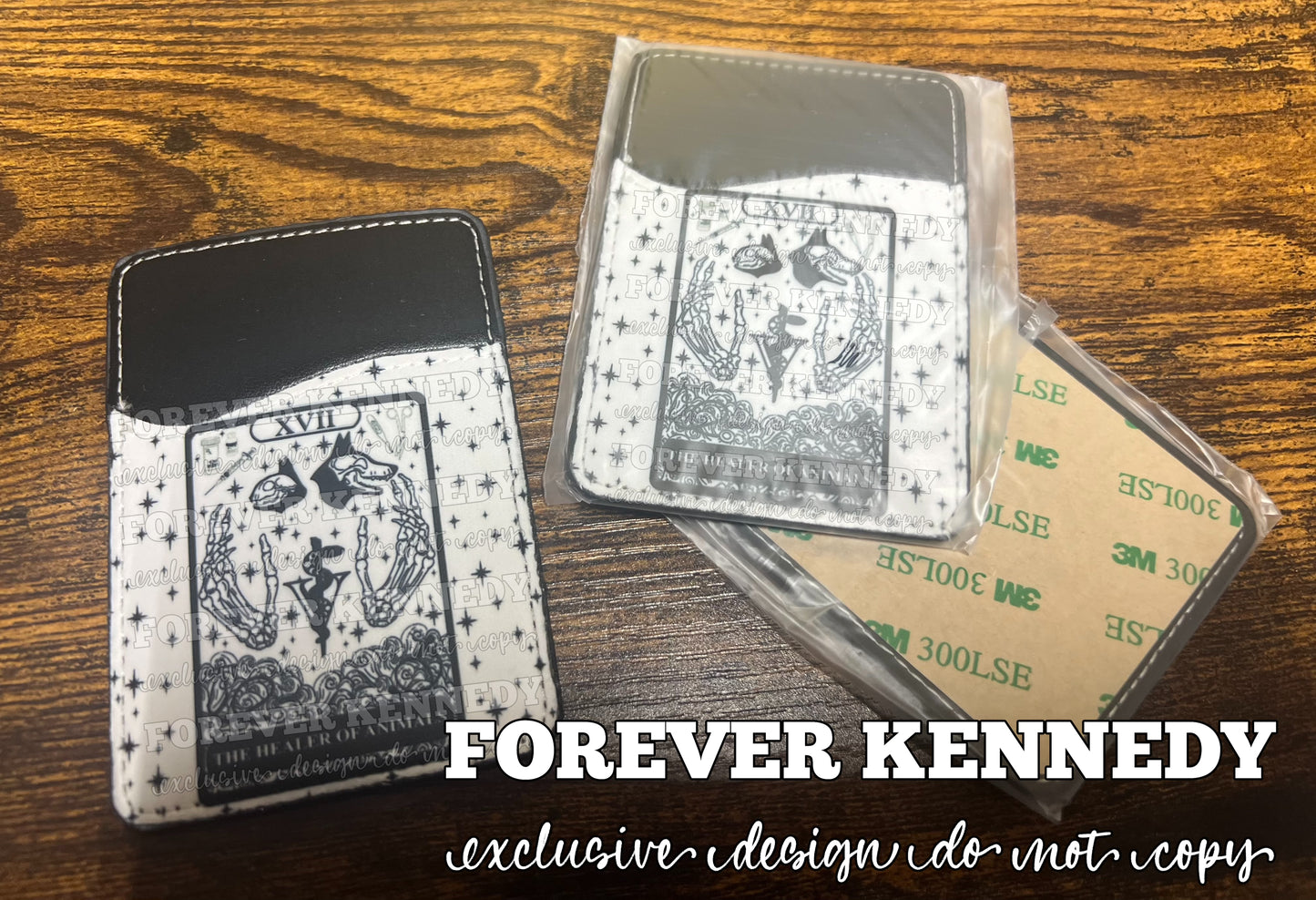 (RTS) Phone Card Wallet: EXCLUSIVE / Veterinary tarot Healer or Animals