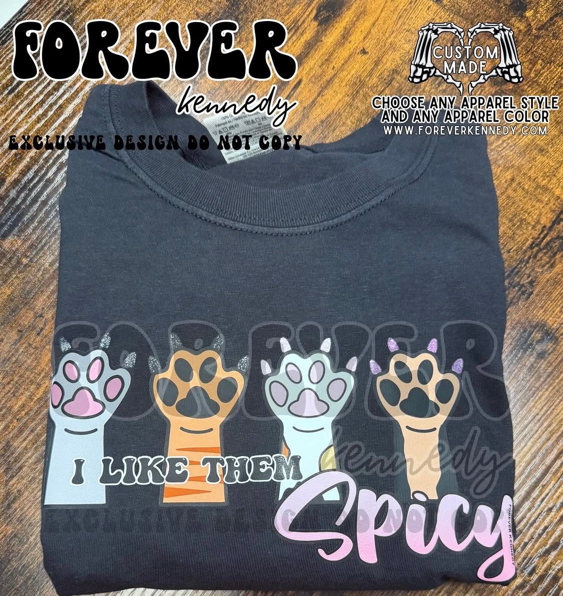 MADE TO ORDER APPAREL -  EXCLUSIVE DESIGN * I like them spicy