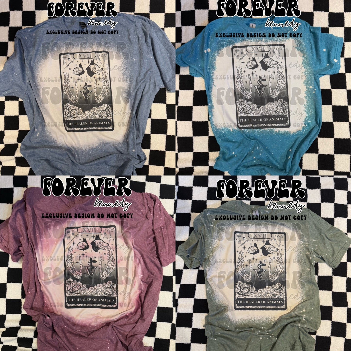 (MTO) / Bleach T-Shirt: The Healer of Animals Tarot
