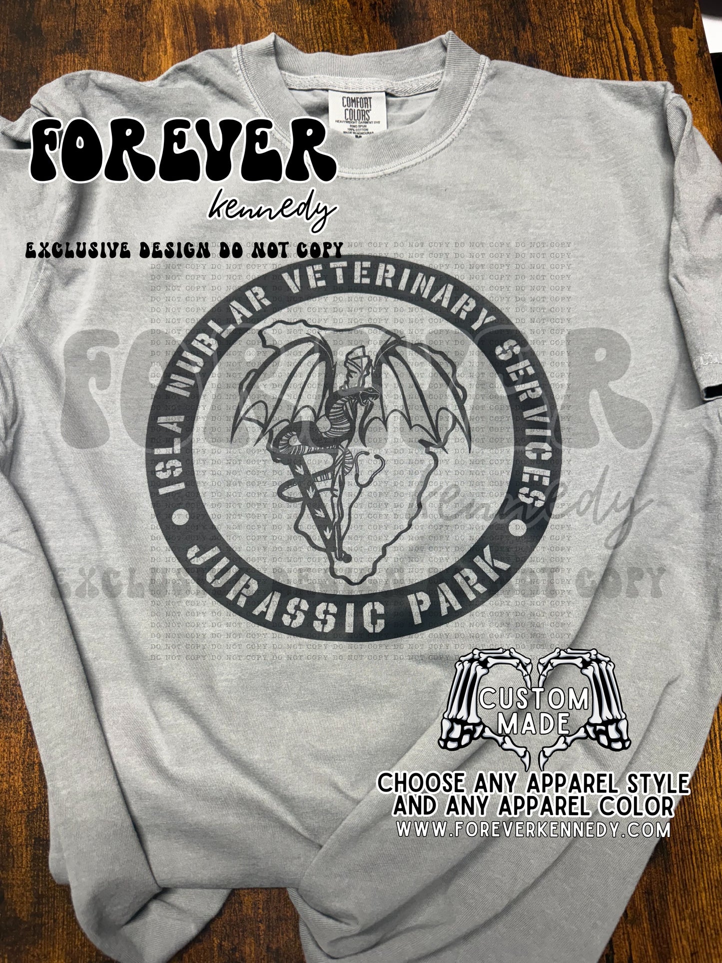 MADE TO ORDER APPAREL -  EXCLUSIVE DESIGN * J P Veterinary Services