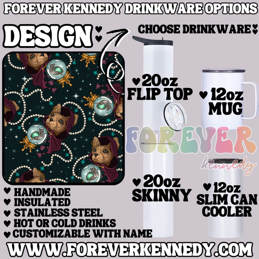 (MTO) CHOOSE DRINKWARE: Magical Spynx