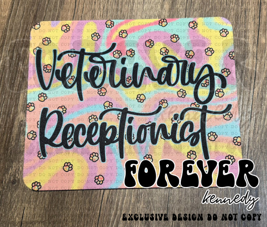 (MTO) Mousepad: EXCLUSIVE DESIGN Veterinary Receptionist