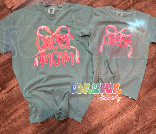 (MTO APPAREL) * CHOOSE STYLE / COLOR: Cheer / Cheer Mom