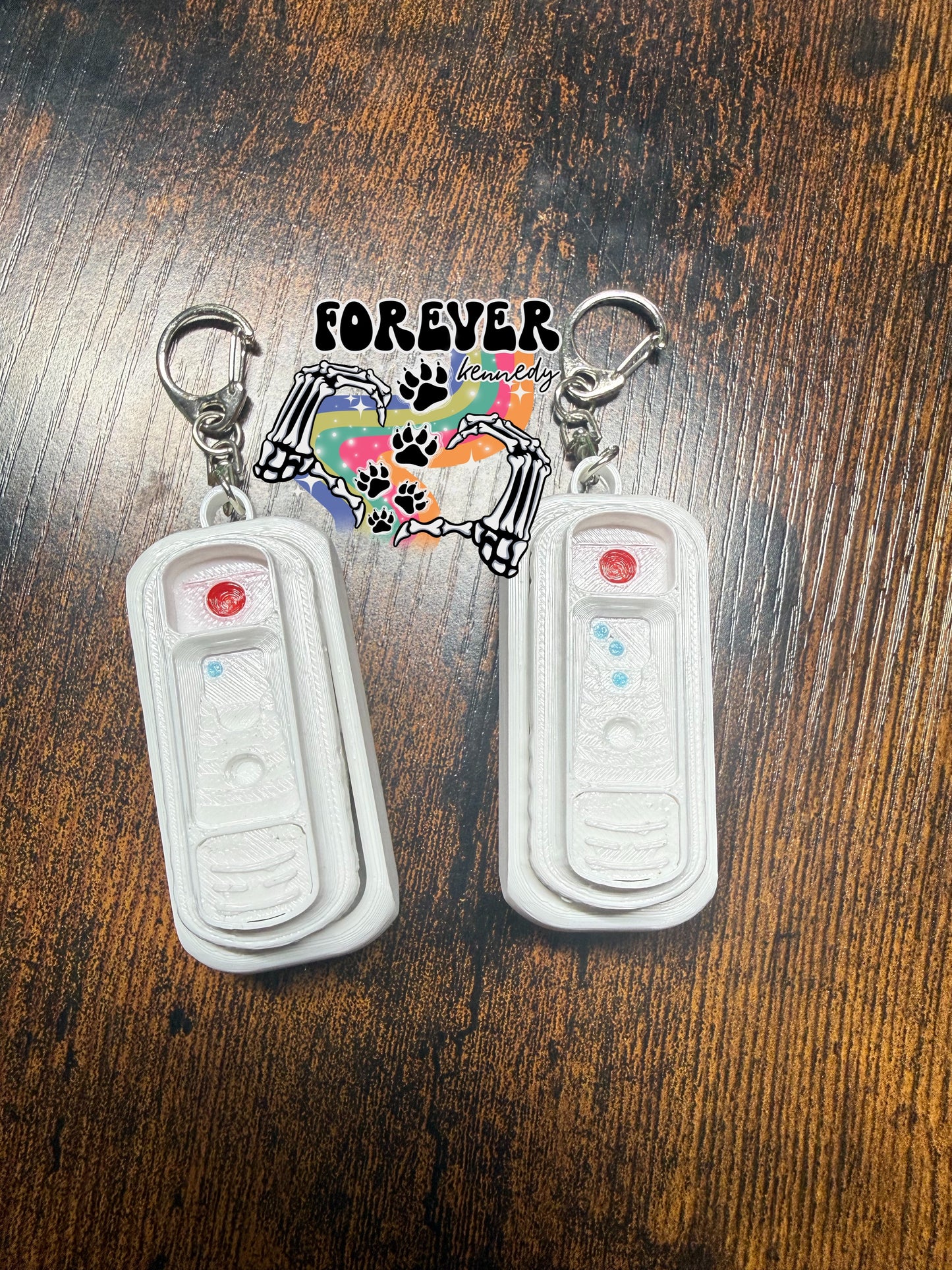 (MTO) Snap Fidget Keychain *single* (choose positive or negative)