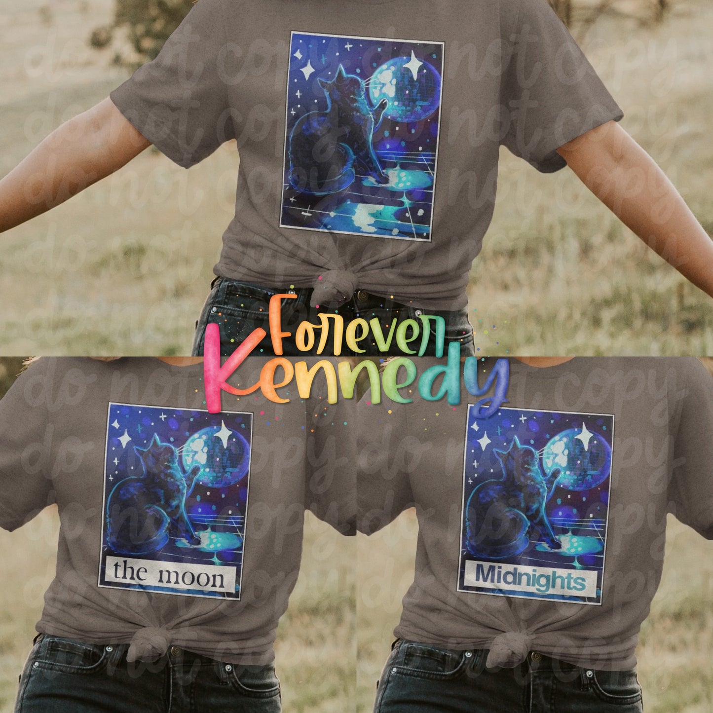 (MTO) Pick Your Design & Apparel: Tarot Cats Disco Ball